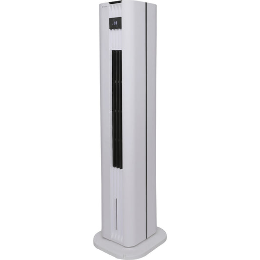 Tower air cool + heat fan, with heating function and 45 l water tank, white.