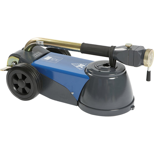 Air-hydraulic car jack B25-2, portable, max. load 25000 / 10000 kg.