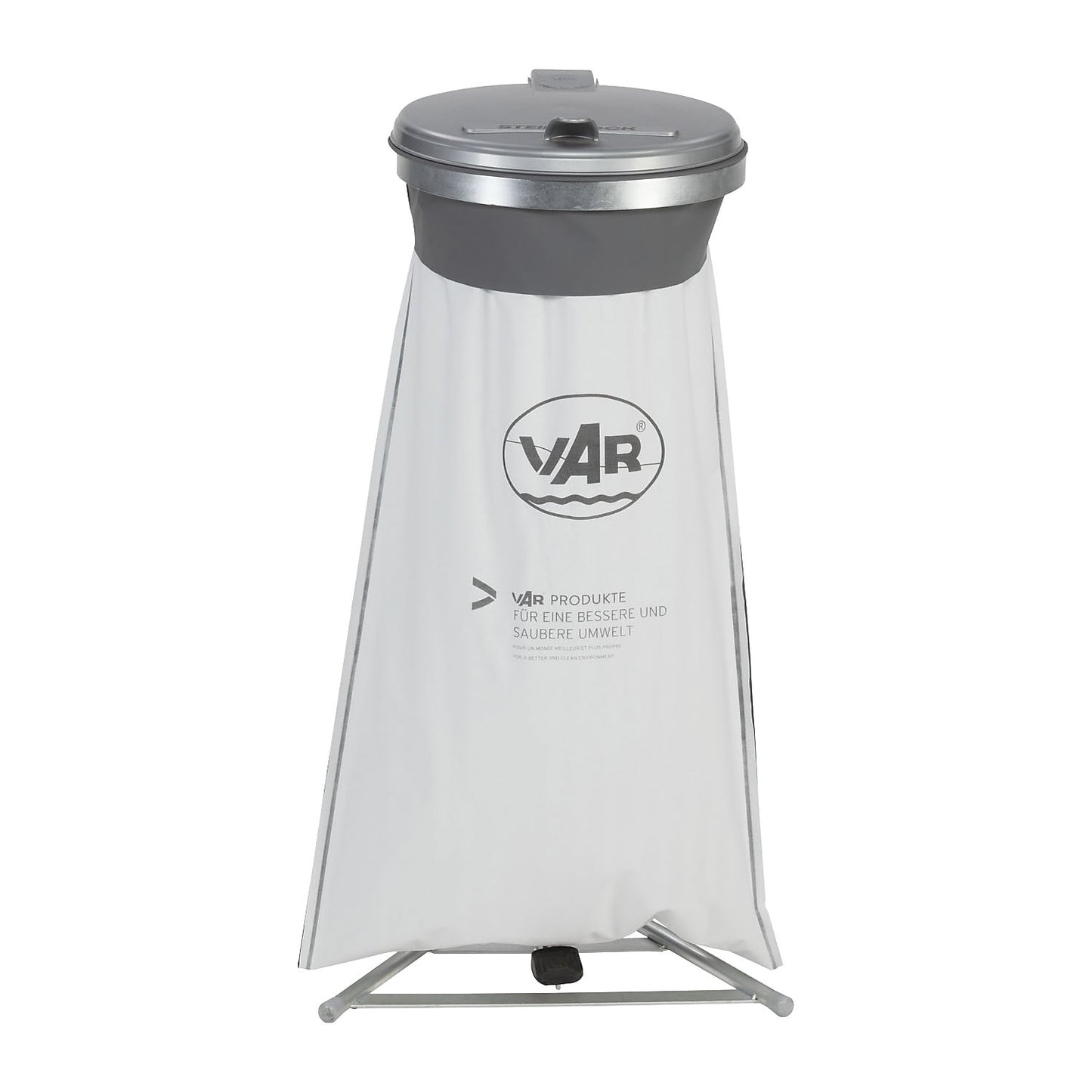 Reusable bags, capacity 80 l, grey, pack of 5.