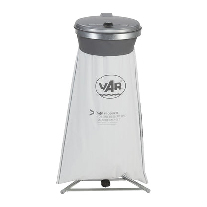 Reusable bags, capacity 80 l, grey, pack of 5.