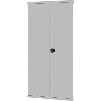 Hinged door, rotary latch, HxW 2000 x 1000 mm, zinc plated.