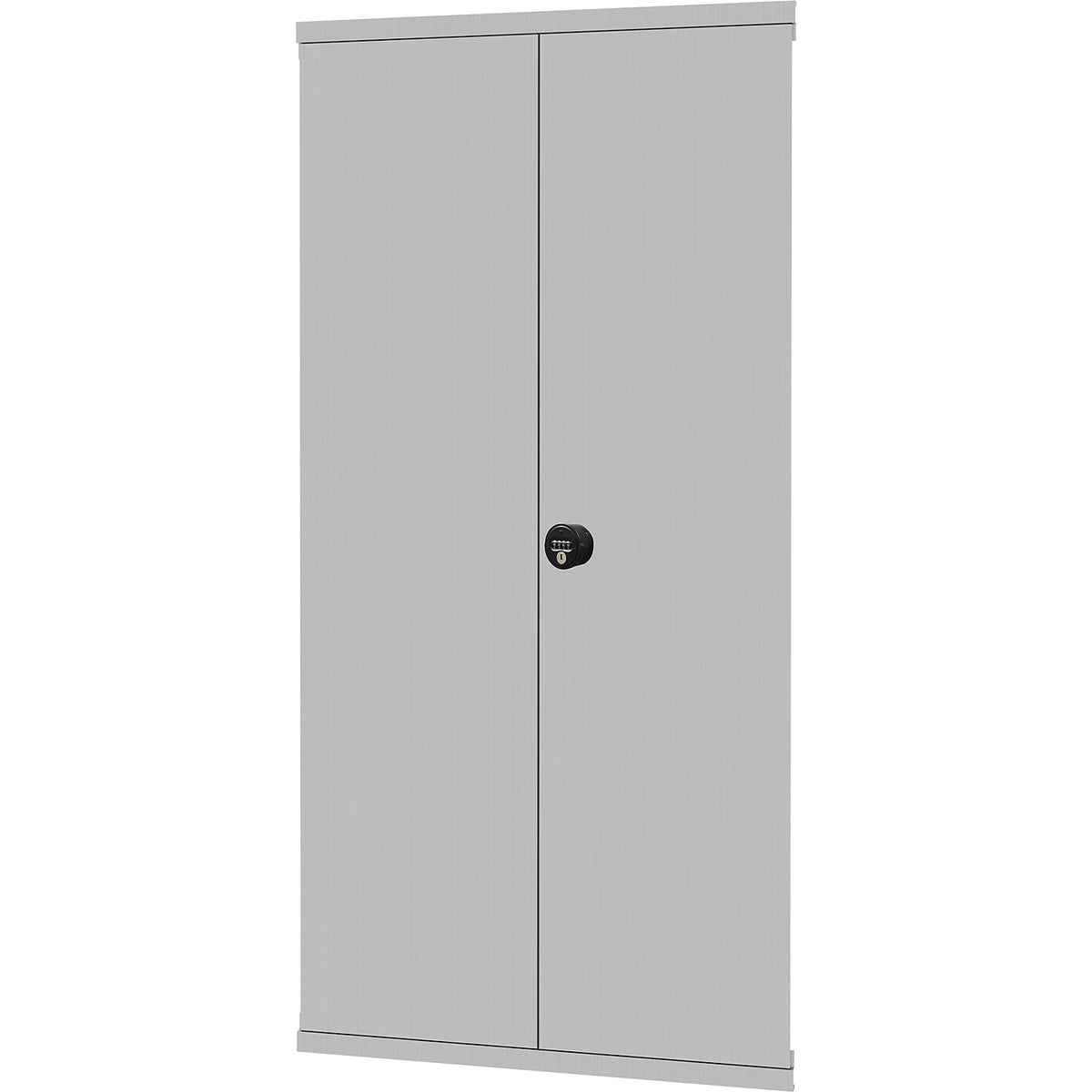 Hinged door, rotary latch, HxW 2000 x 750 mm, zinc plated.