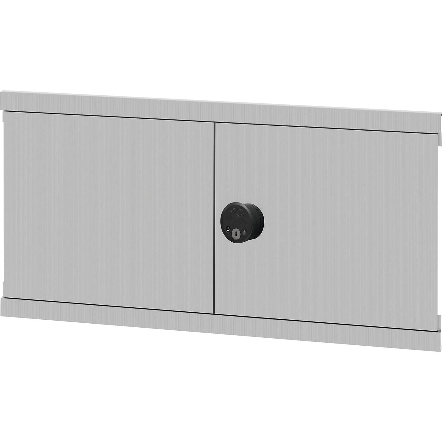 Hinged door, RFID lock, HxW 500 x 1000 mm, zinc plated.
