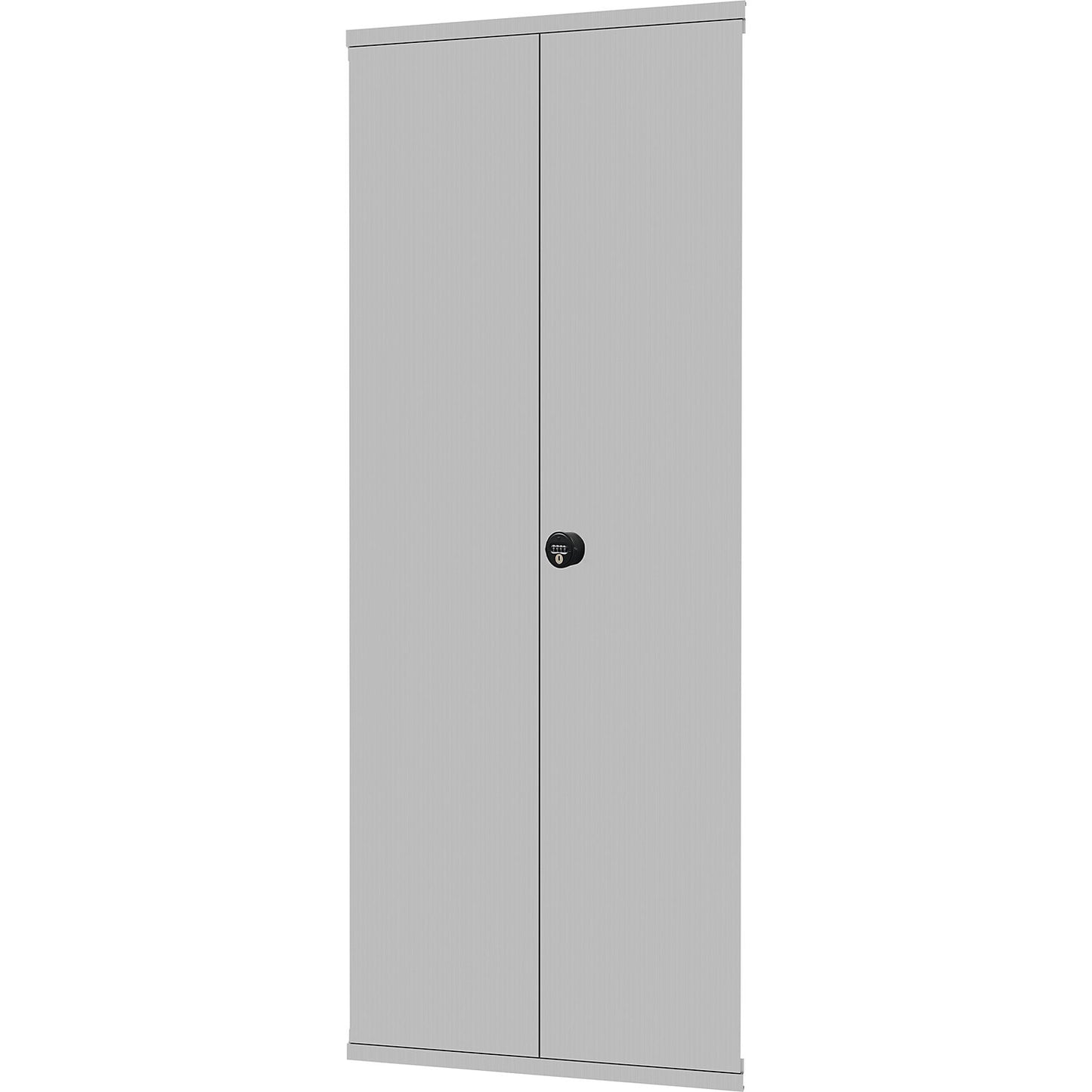 Hinged door, RFID lock, HxW 2500 x 750 mm, zinc plated.