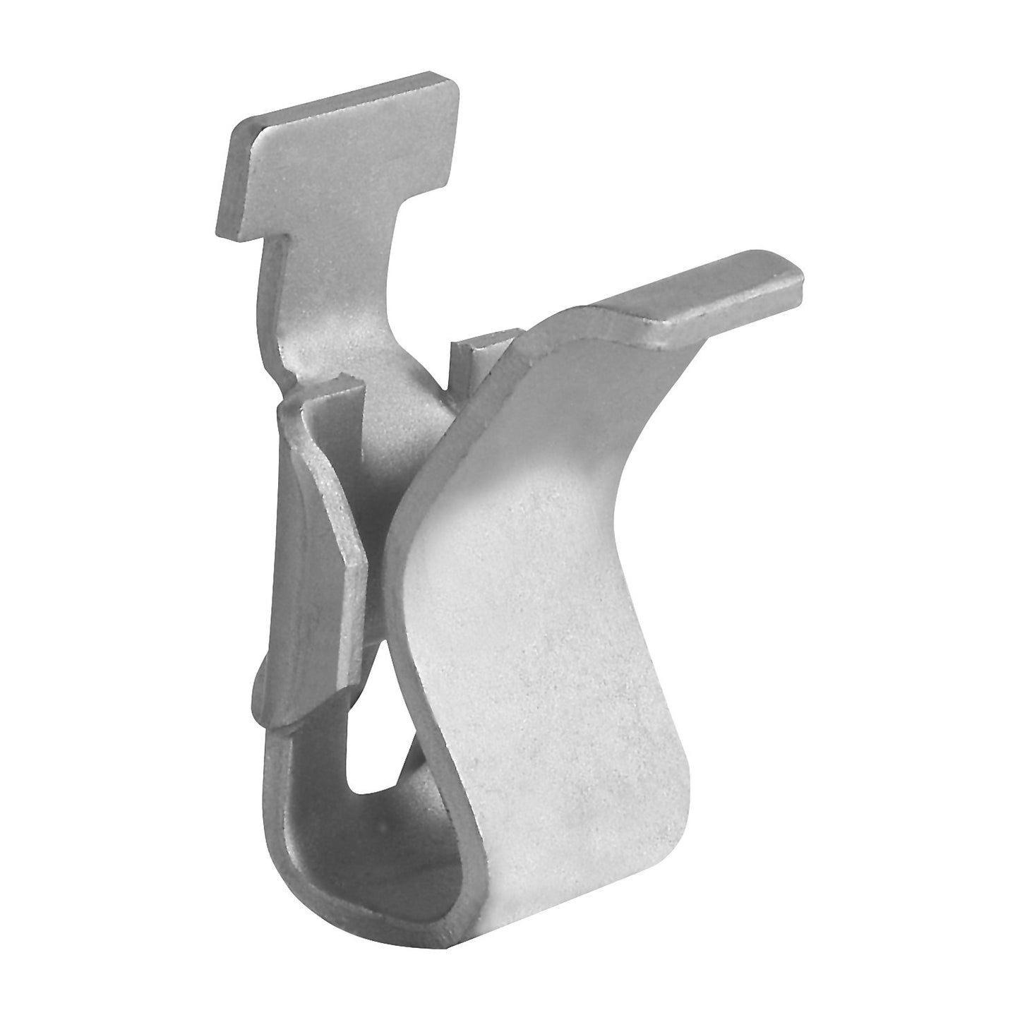 Shelf supports, height adjustable, silver.