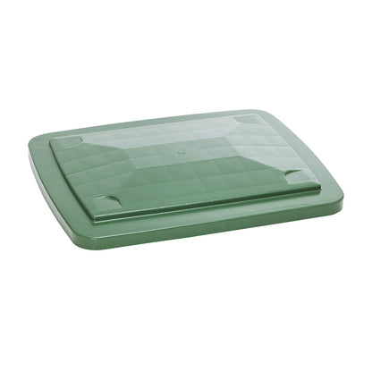 Lid for pallet boxes, for container size 210 l, green.