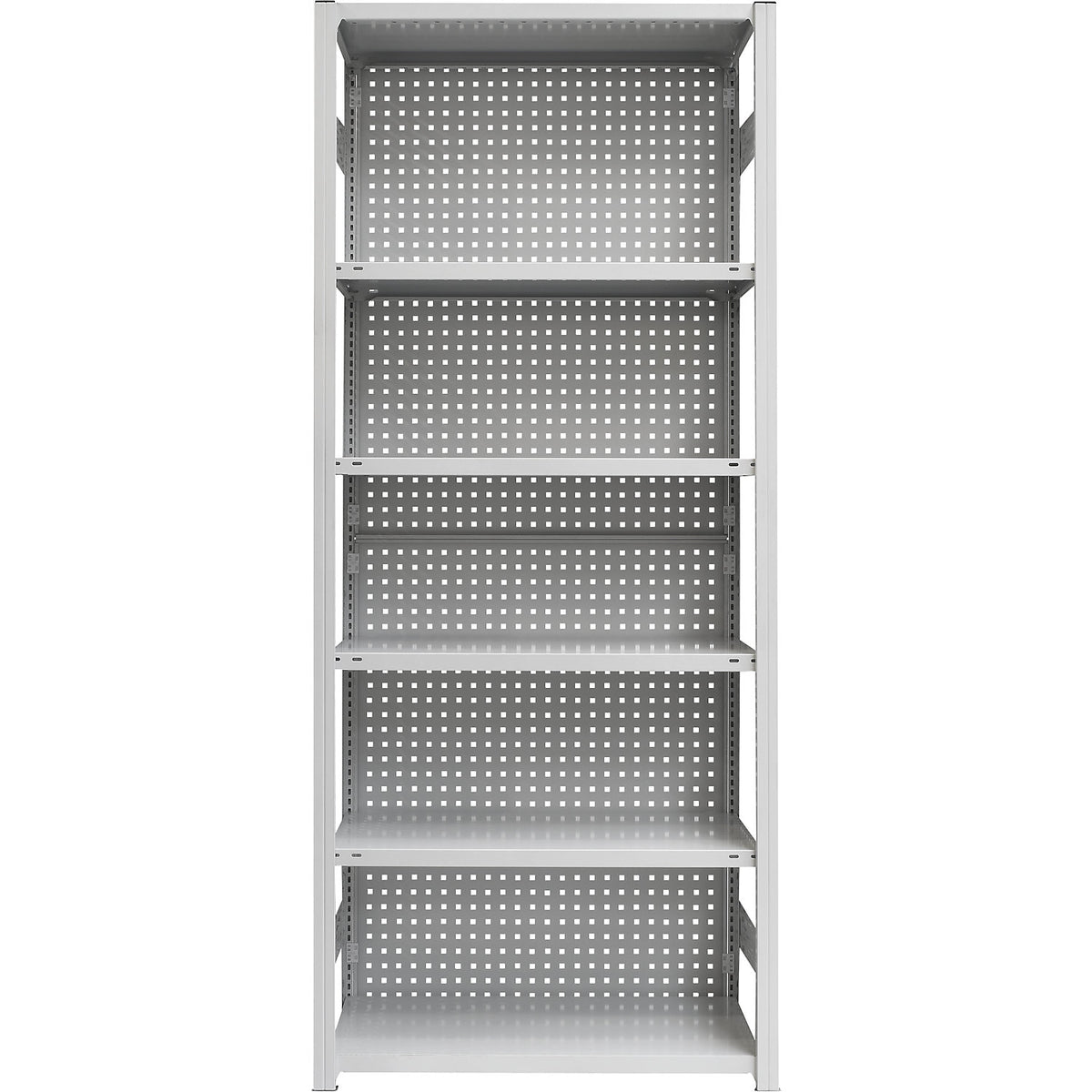 Rear panel, made of steel, HxW 3000 x 1300 mm, light grey.
