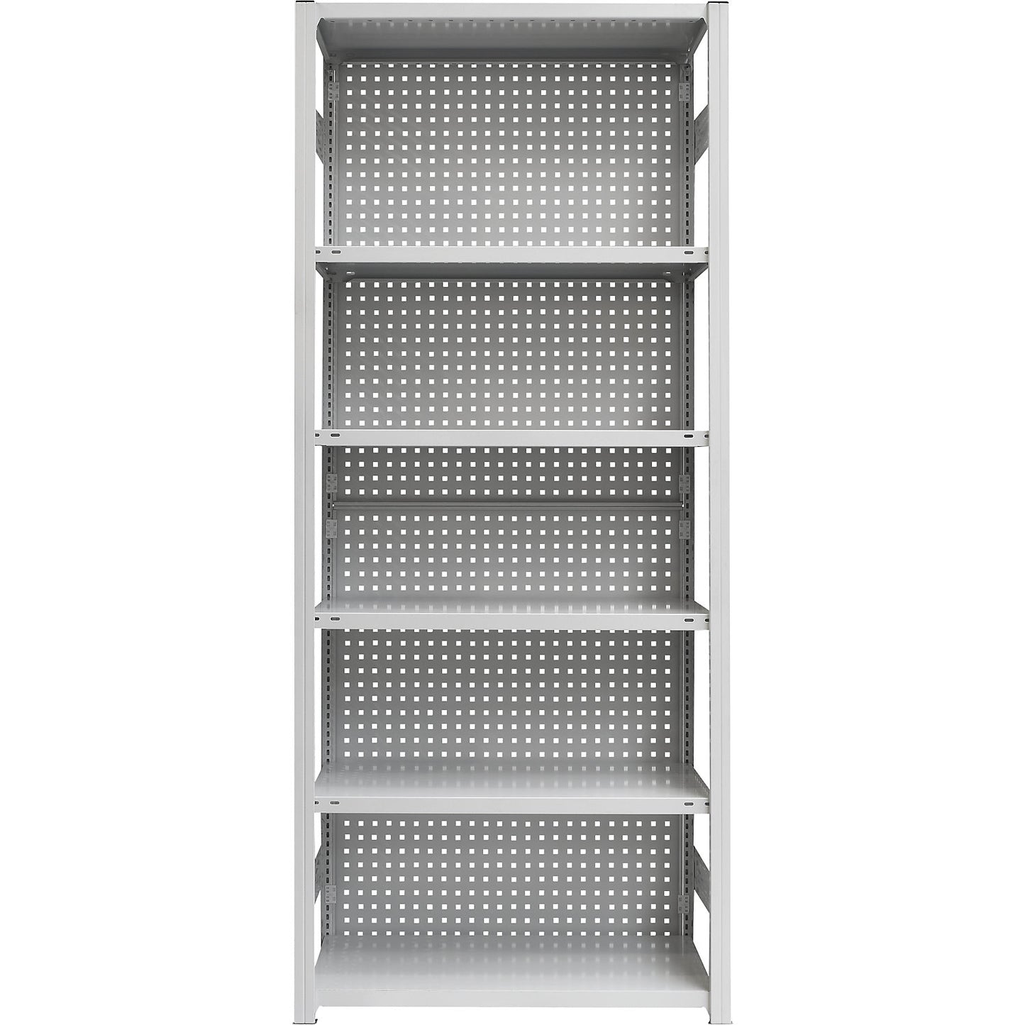 Rear panel, made of steel, HxW 3000 x 750 mm, light grey.