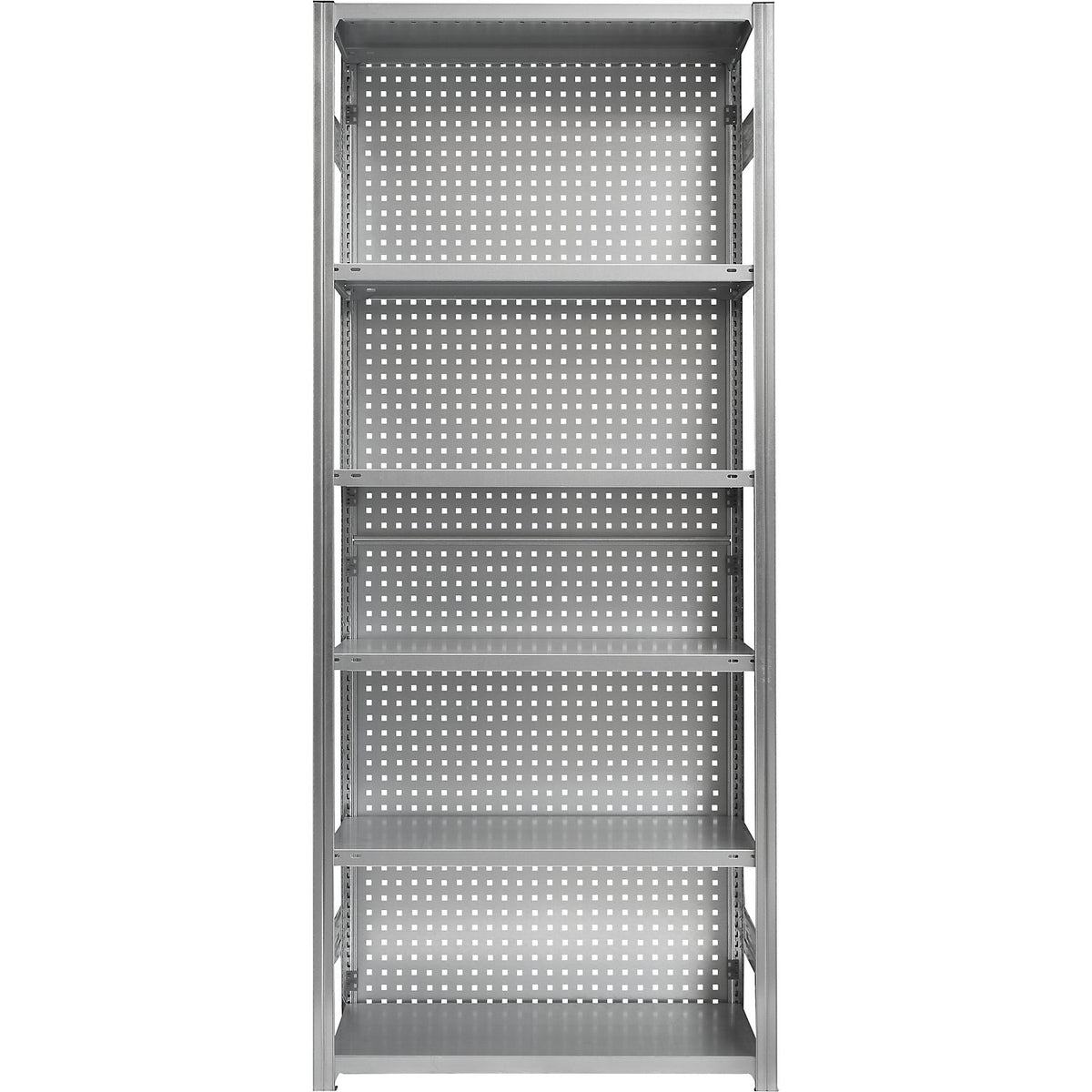Rear panel, made of steel, HxW 3000 x 1300 mm, zinc plated.