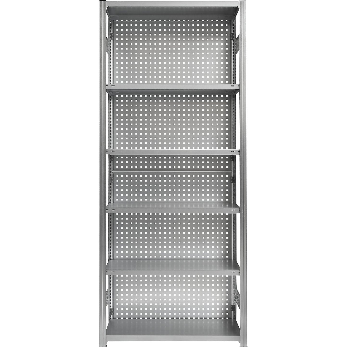 Rear panel, made of steel, HxW 3000 x 1300 mm, zinc plated.