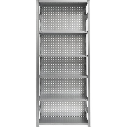 Rear panel, made of steel, HxW 3000 x 1300 mm, zinc plated.