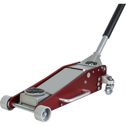 Car jacks, steel/aluminium, max. load 2500 kg.