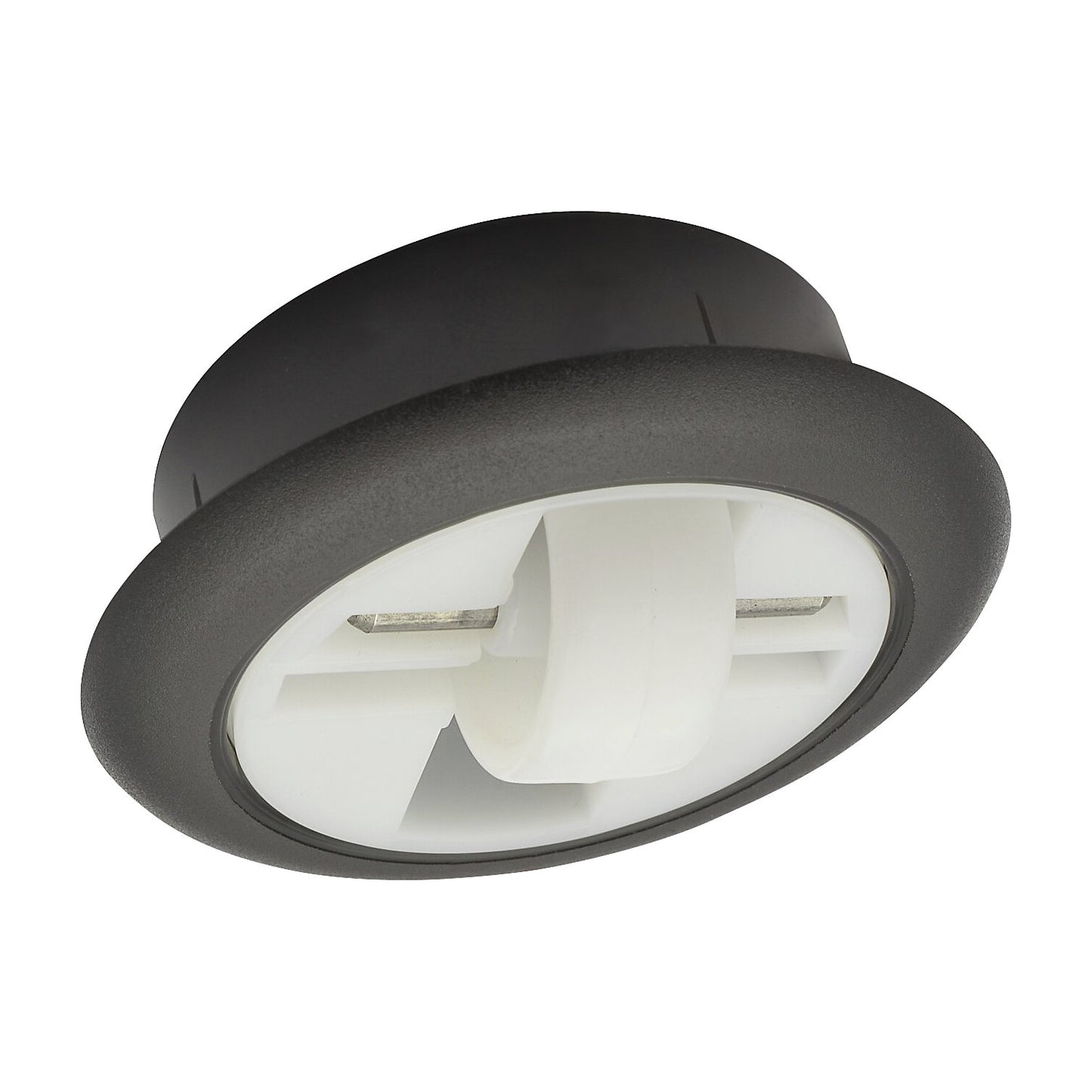 Furniture castor Roller-Mini, hole ØxH 50 x 17 mm, hard, for soft floors, plain bearing, swivel castor.