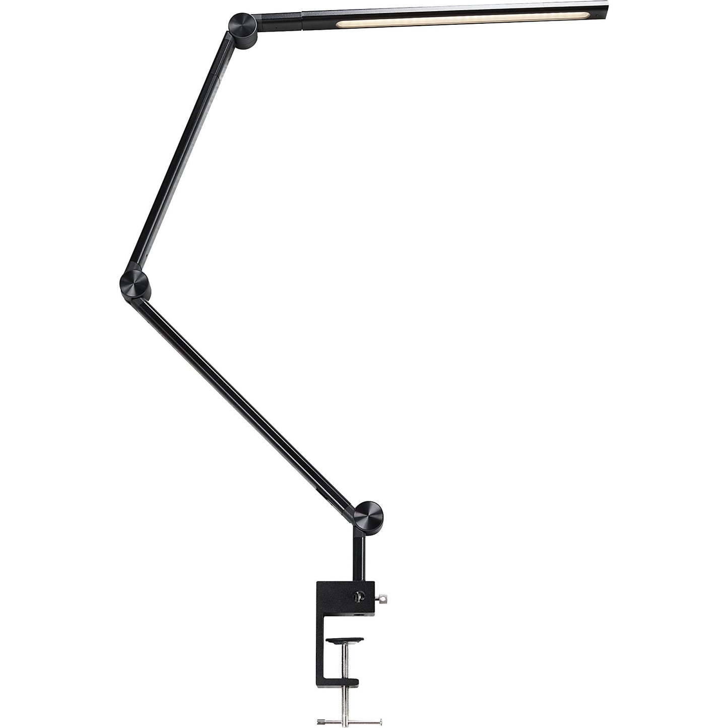 Hansa Ray Flex table lamp, adjustable, rotating, black.