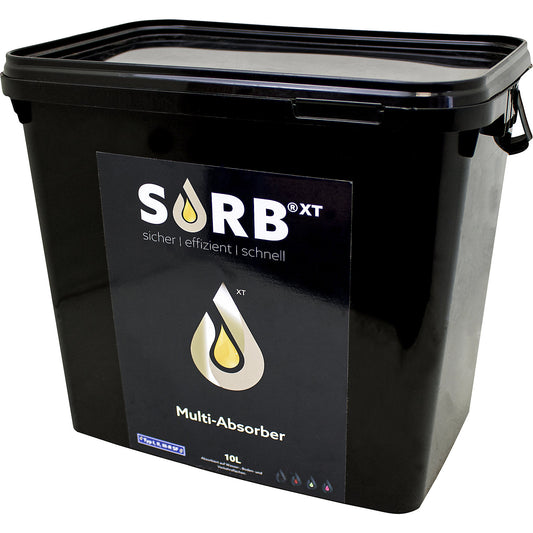 Multi-Absorber, natural fibre absorbent agent, 10 l bucket, grain size 0.125 - 4.0 mm.
