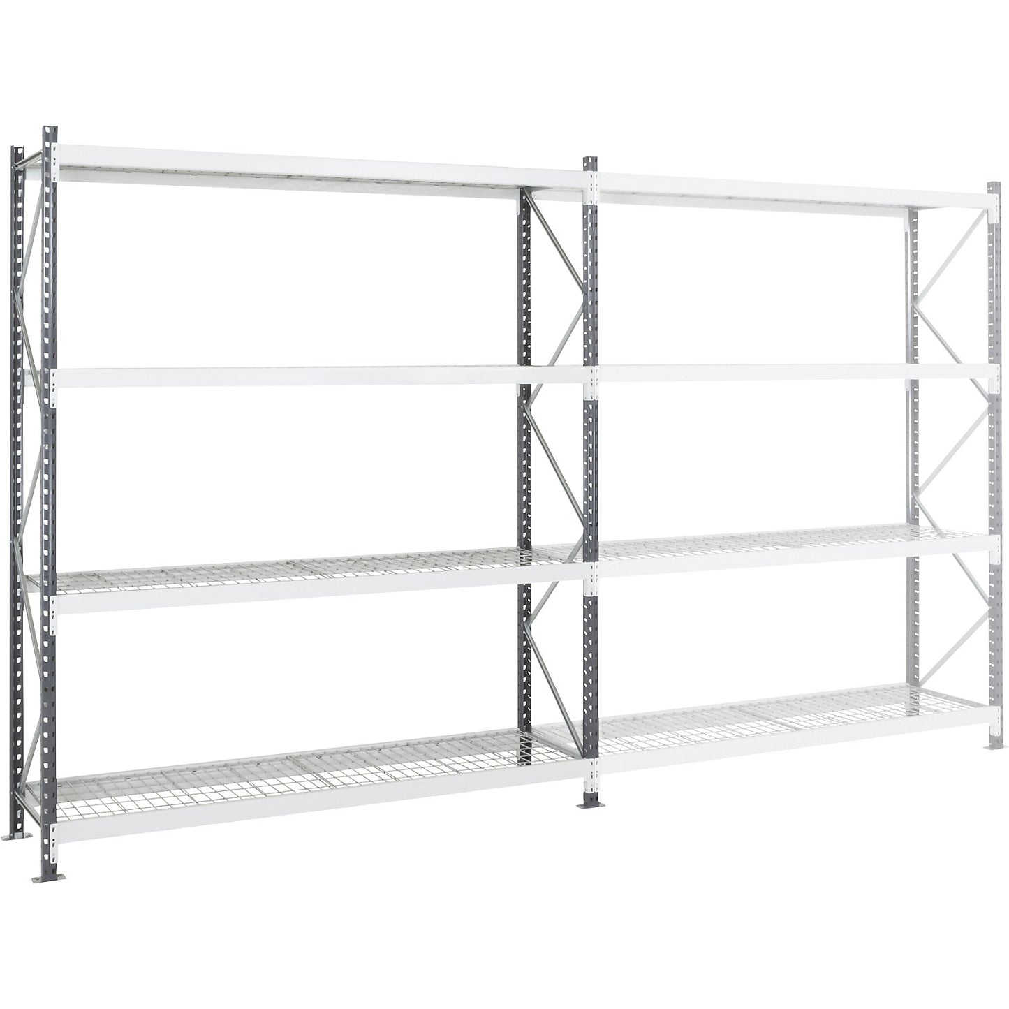 Wide span shelving unit sprinkler, max. shelf load 400 kg, HxWxD 2500 x 1500 x 800 mm, standard shelf unit.