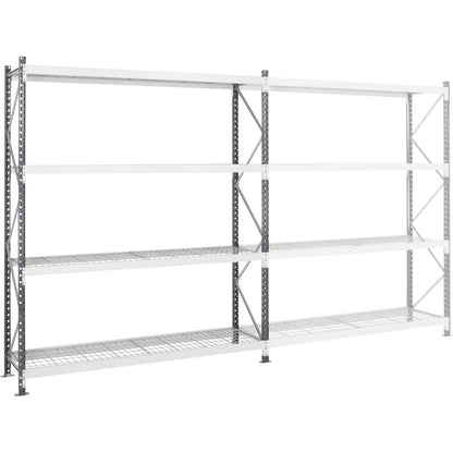 Wide span shelving unit sprinkler, max. shelf load 400 kg, HxWxD 2500 x 1500 x 800 mm, standard shelf unit.