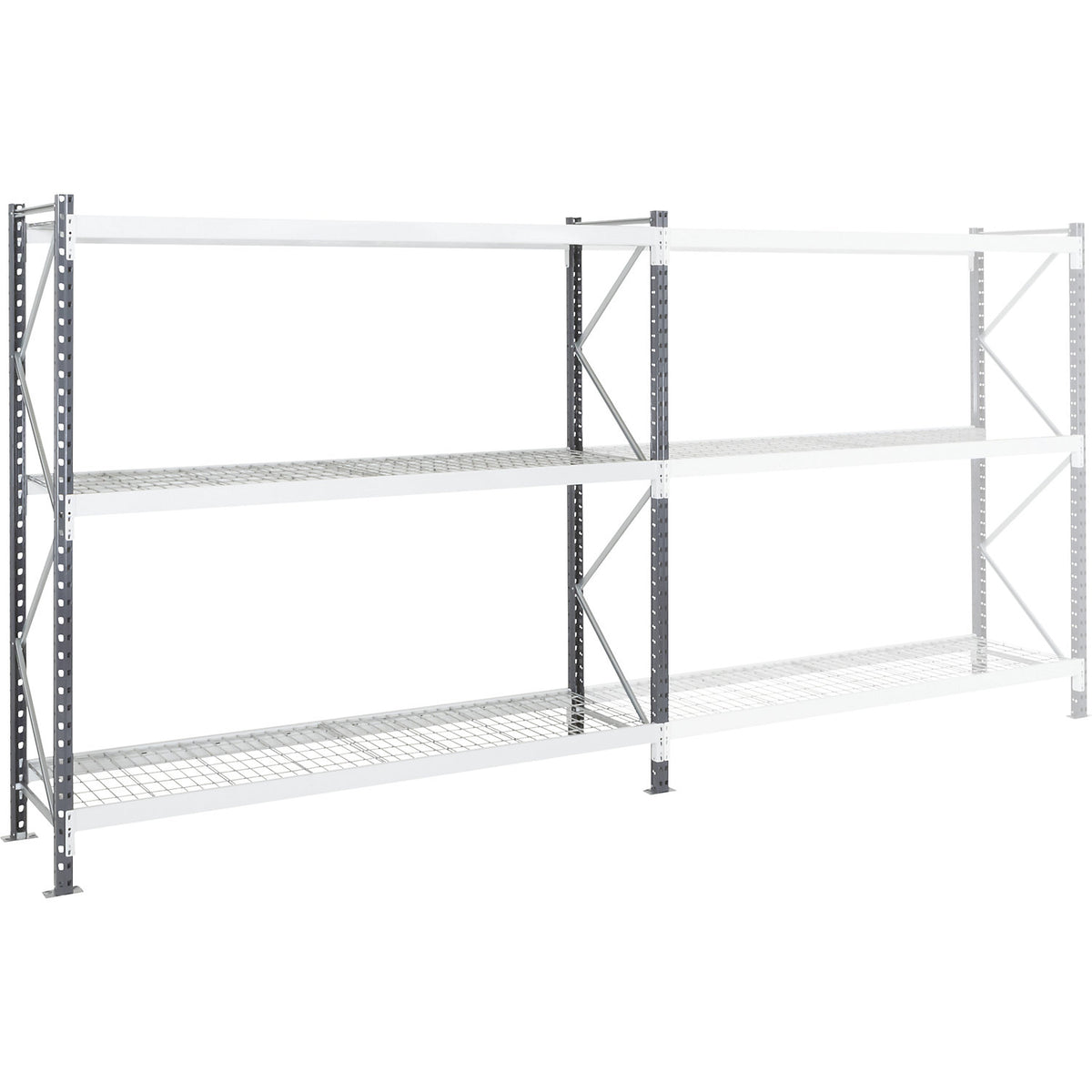 Wide span shelving unit sprinkler, max. shelf load 800 kg, HxWxD 2000 x 2500 x 800 mm, standard shelf unit.