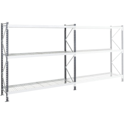 Wide span shelving unit sprinkler, max. shelf load 400 kg, HxWxD 2000 x 1500 x 800 mm, standard shelf unit.