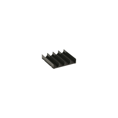 ESD drawer divider, trays, pack of 6, 4 cavities, Ø 33 mm, HxWxD 26 x 150 x 150 mm.