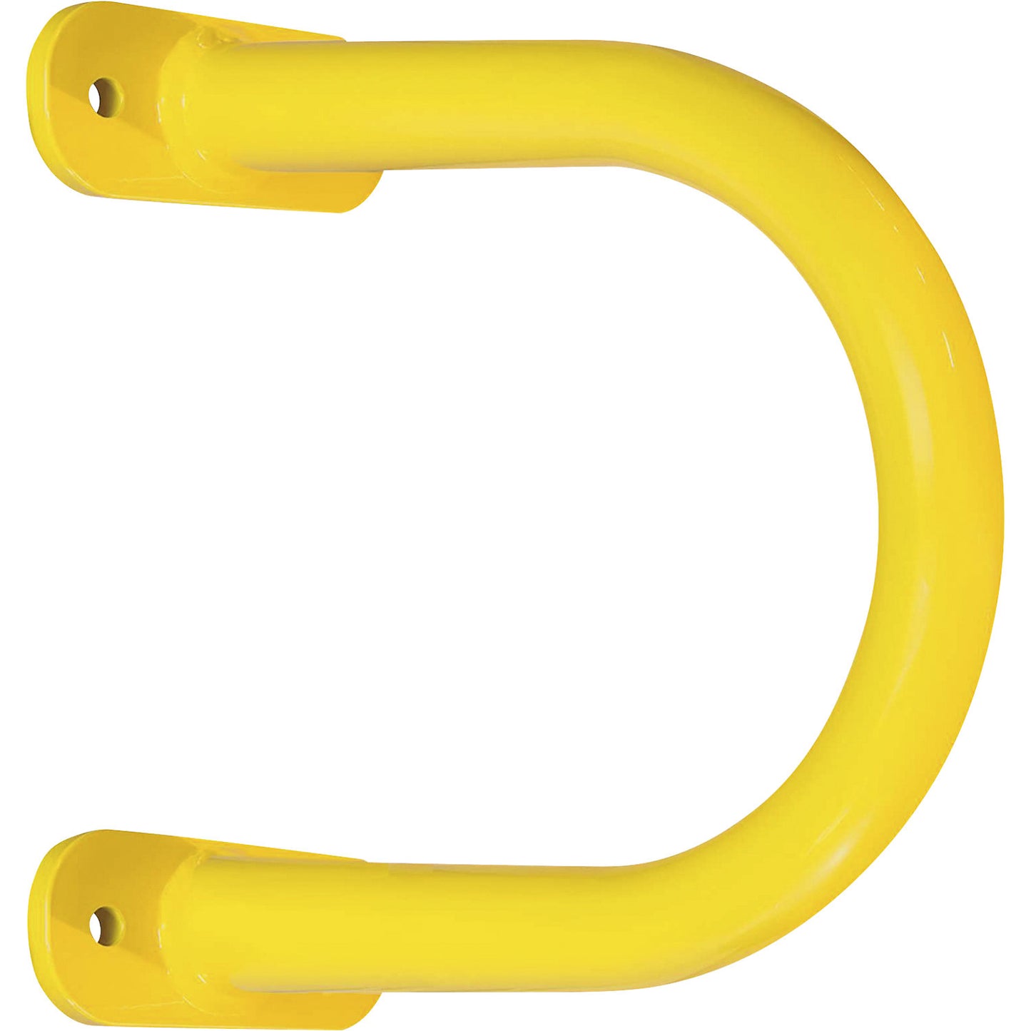 Wall protection bar, yellow/black, HxW 350 x 350 mm.