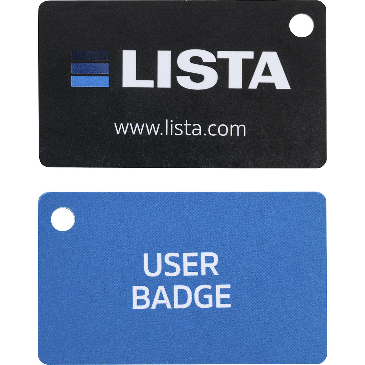 RFID User Badge, for Lista drawer cabinets and E-Multicabinet with RFID access, pack of 5, blue.