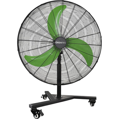 Mobile pedestal fan WM-S 9 Silent Power, 6 speed settings, black.