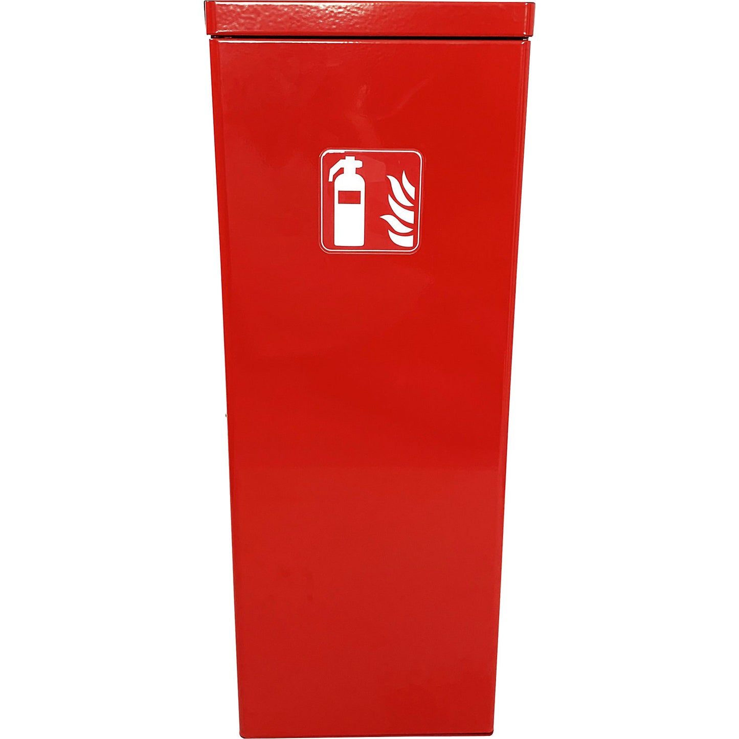 Fire extinguisher protection cabinet, HxWxD 800 x 230 x 300 mm, for 6/12 kg, red.