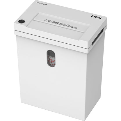 IDEAL Shredcat 8100 CC document shredder, container capacity 20 l, 5 x 30 mm.