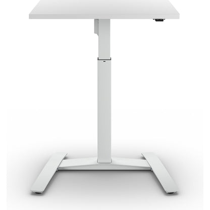Atlanta 1-column desk, WxD 800 x 600 mm, white, white.