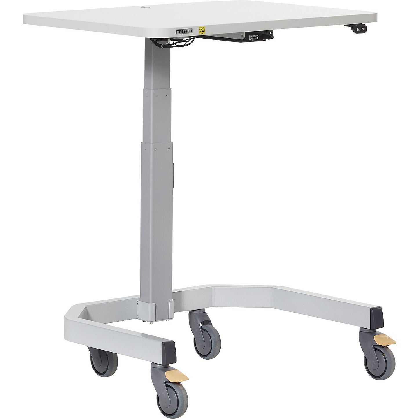 PowerX Move workstation, for battery operation, ESD model, WxD 800 x 600 mm.