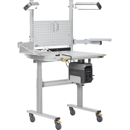PowerX TED workstation, for power station, WxD 900 x 800 mm.
