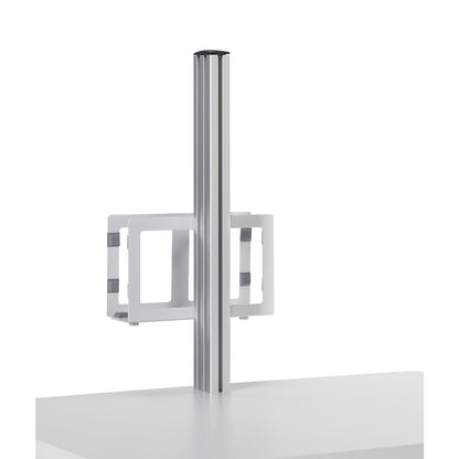 PC holder, narrow, for thin client, max. height 220 mm.