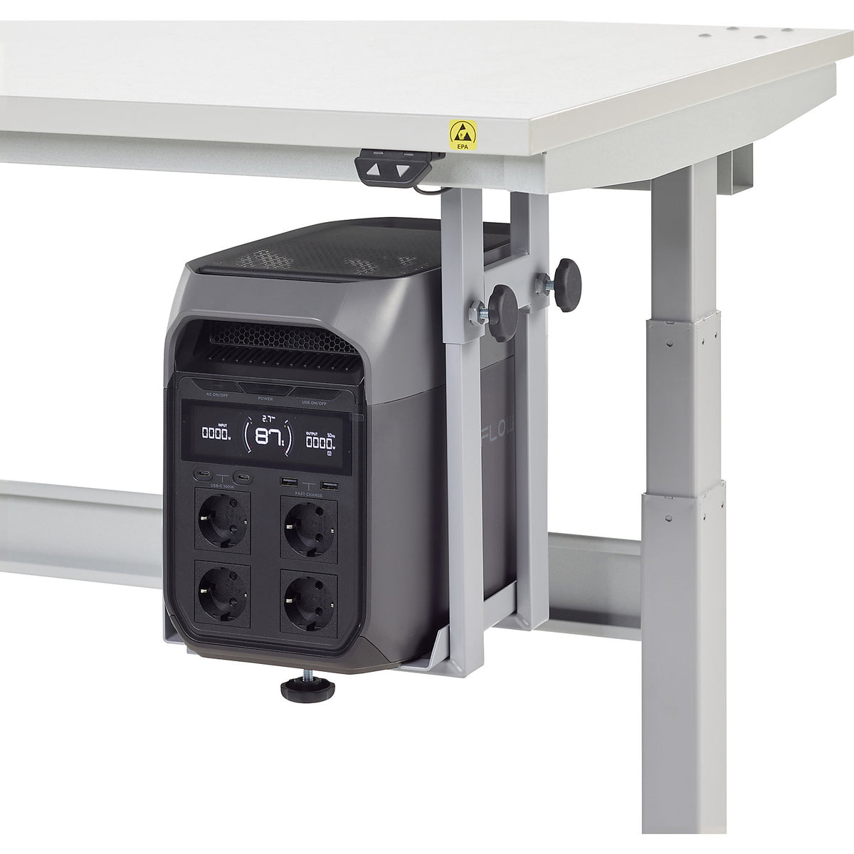 Power station PowerX TPXPS, incl. charging cable, black.