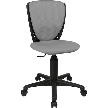 HIGH S'COOL office chair, without arm rests, grey.