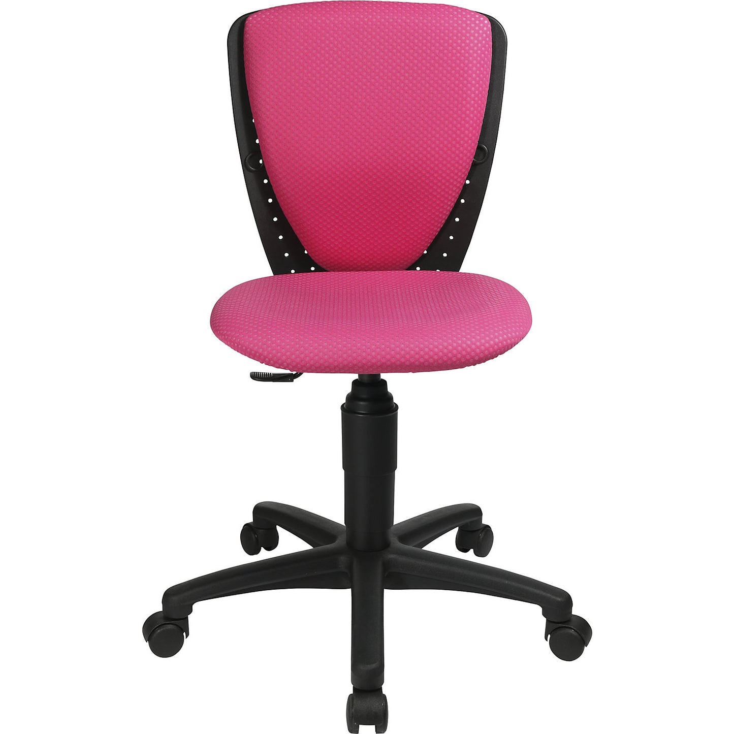 HIGH S'COOL office chair, without arm rests, pink.