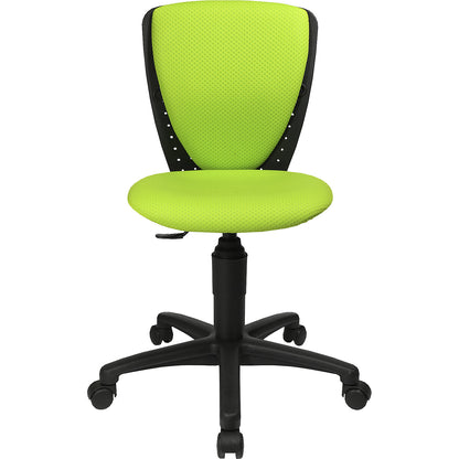 HIGH S'COOL office chair, without arm rests, green.