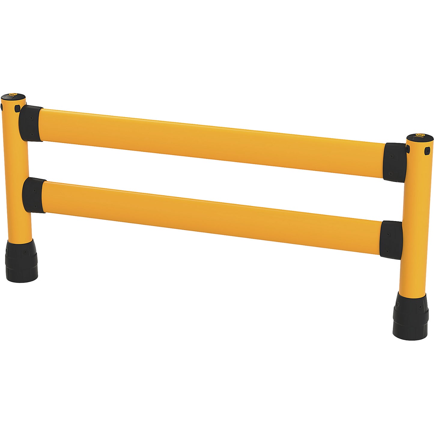 L-Line crash protection railing, LxWxH 2438 x 205 x 1170 mm, starter set.