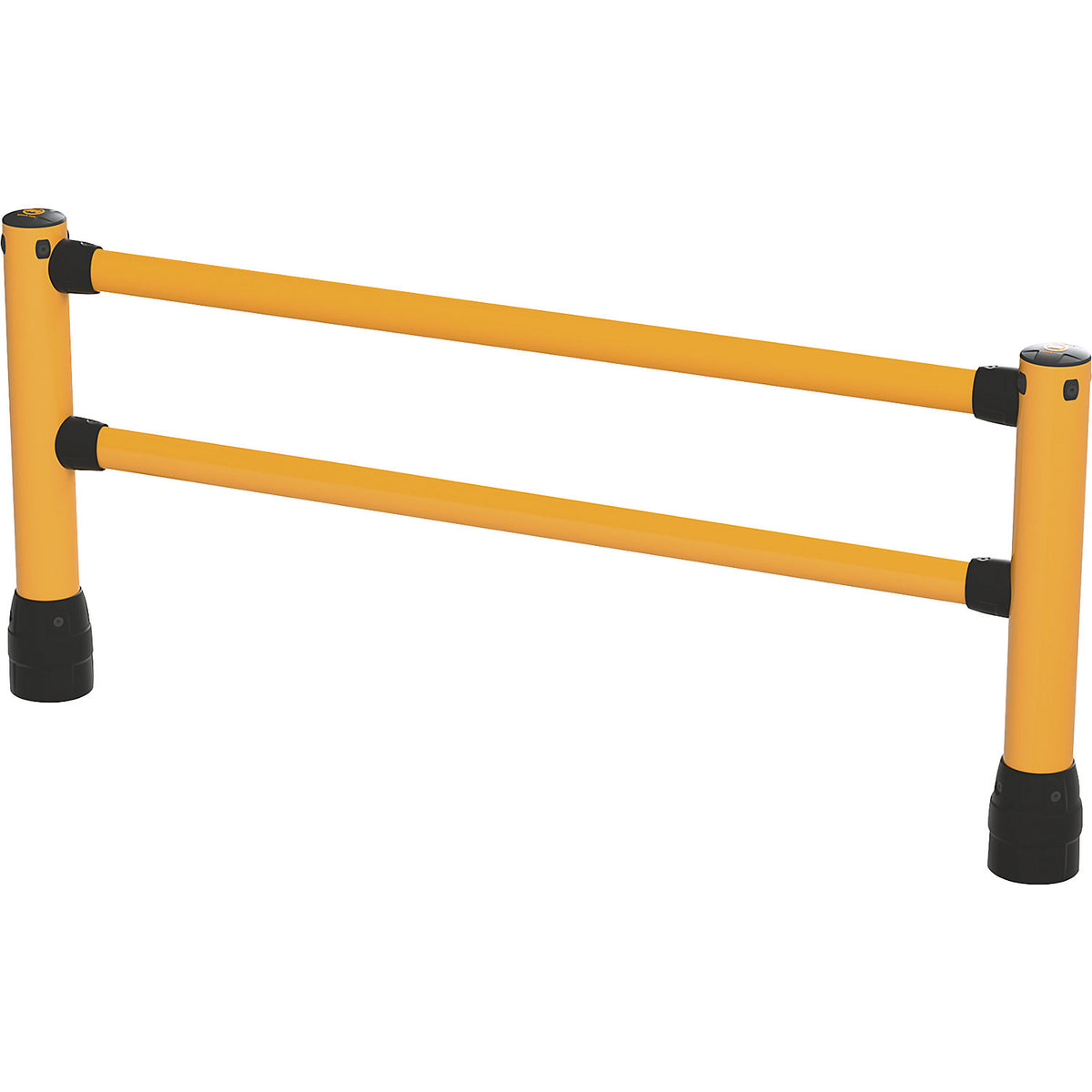 S-Line crash protection railing, LxWxH 2438 x 205 x 1170 mm, starter set.