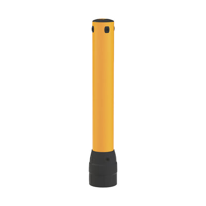 Crash protection bollard, for bolting down, LxWxH 205 x 205 x 1170 mm.
