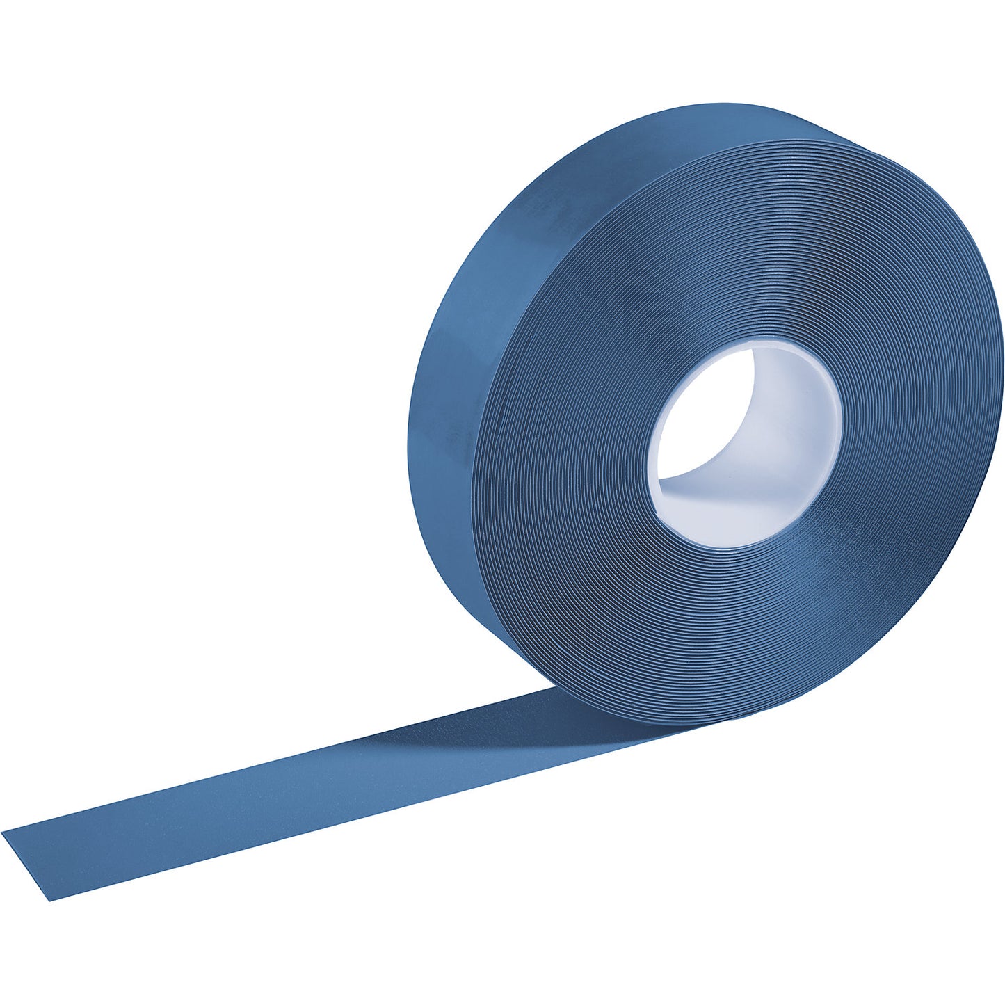 DURALINE® floor marking tape, width 50 mm, thickness 0.5 mm, blue.