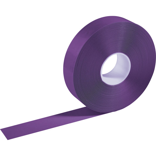 DURALINE® floor marking tape, width 50 mm, thickness 0.5 mm, purple.