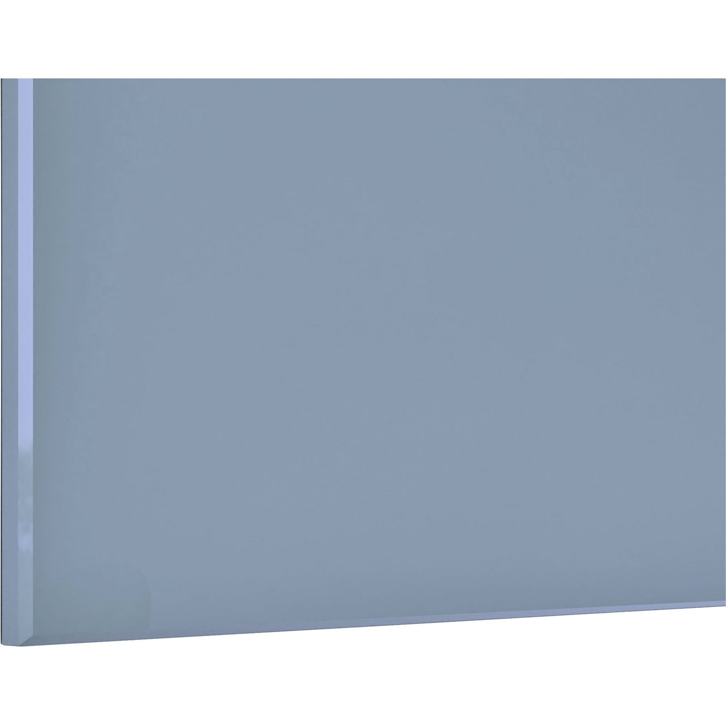 Glassboard Sharp, HxD 980 x 4 mm, frameless, width 1480 mm, blue.