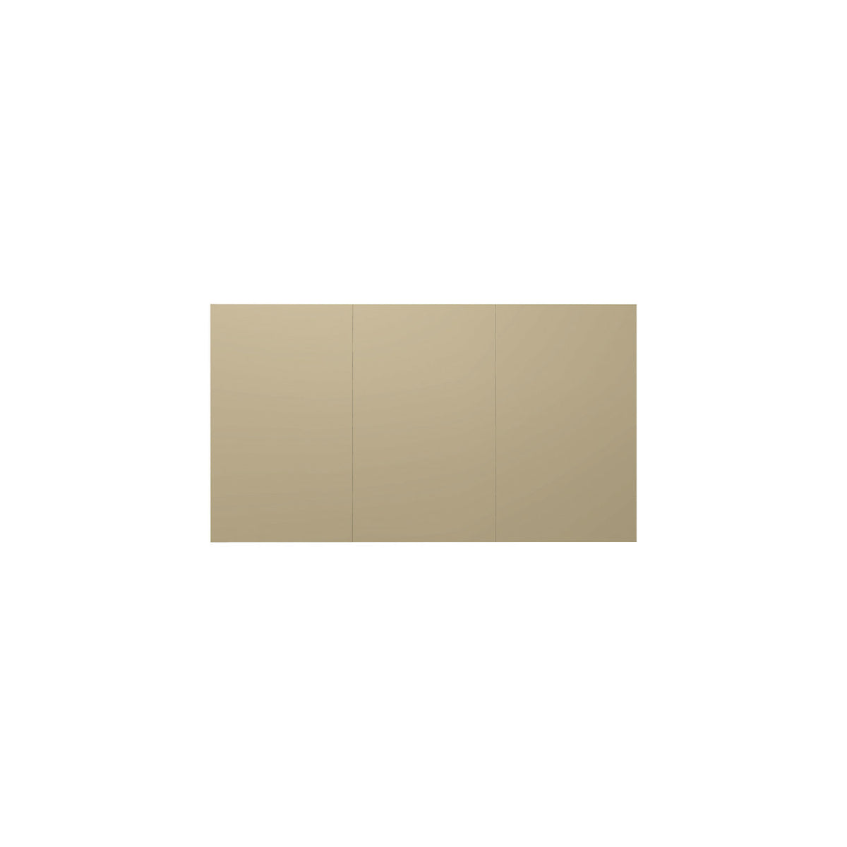 Design XXL-Whiteboard Sharp Wall, HxD 1980 x 10 mm, frameless, width 2940 mm, brown.