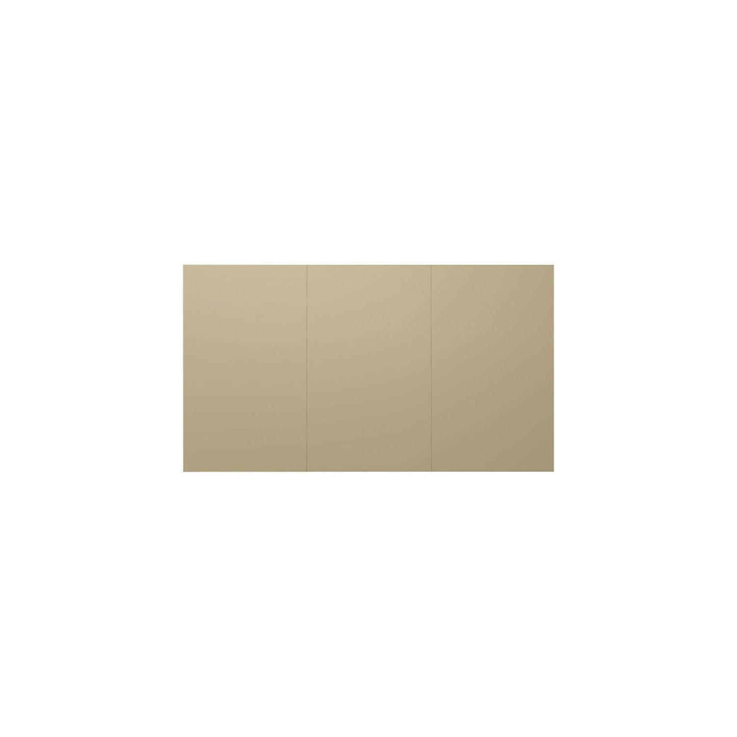 Design XXL-Whiteboard Sharp Wall, HxD 1980 x 10 mm, frameless, width 2940 mm, brown.