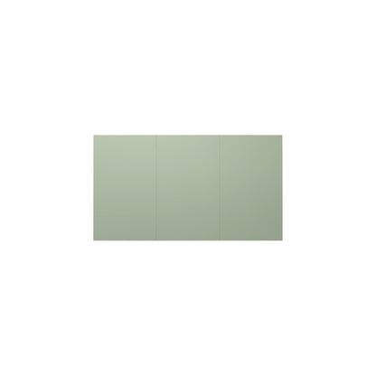 Design XXL-Whiteboard Sharp Wall, HxD 1980 x 10 mm, frameless, width 2940 mm, green.