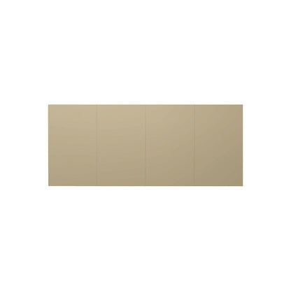Design XXL-Whiteboard Sharp Wall, HxD 1980 x 10 mm, frameless, width 3920 mm, brown.