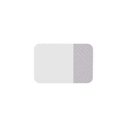 Whiteboard Curve Combi, HxD 1980 x 10 mm, frameless, width 1960 mm, white.