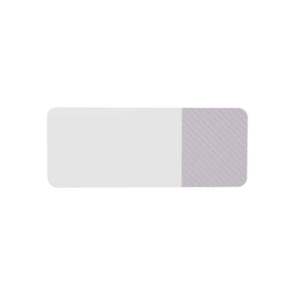 Whiteboard Curve Combi, HxD 1980 x 10 mm, frameless, width 3920 mm, white.