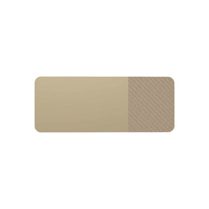 Whiteboard Curve Combi, HxD 1980 x 10 mm, frameless, width 3920 mm, brown.